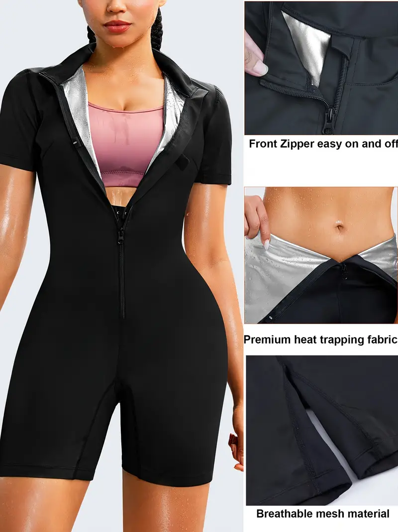 SheCurve™ Women's Full Body Shapewear Sauna Suit