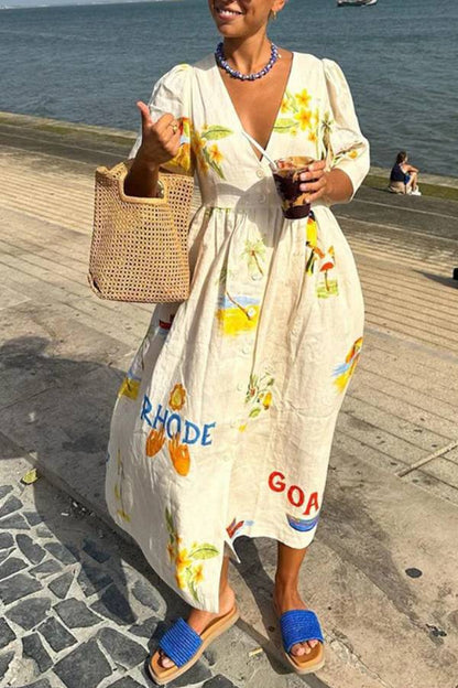 Soléa™ Linen Dress