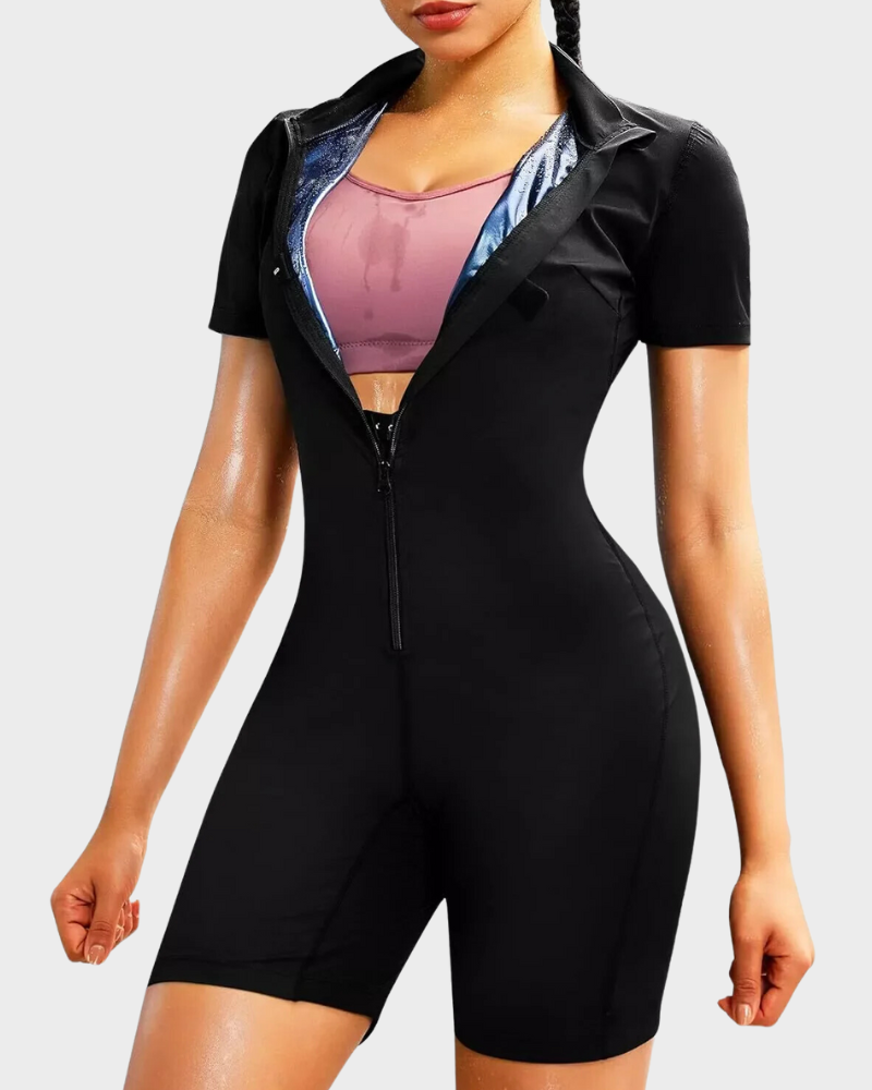 SheCurve™ Women's Full Body Shapewear Sauna Suit