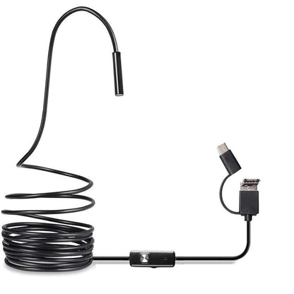TwistView™ High-Resolution Waterproof Endoscope Camera
