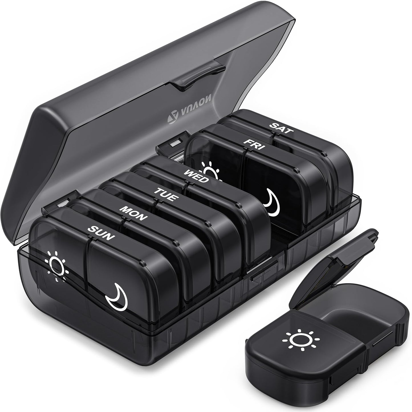 AM PM Weekly Pill Organizer™