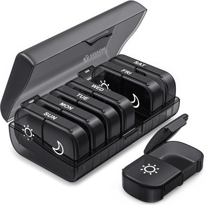 AM PM Weekly Pill Organizer™