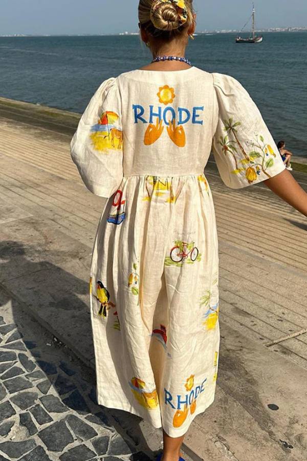 Soléa™ Linen Dress