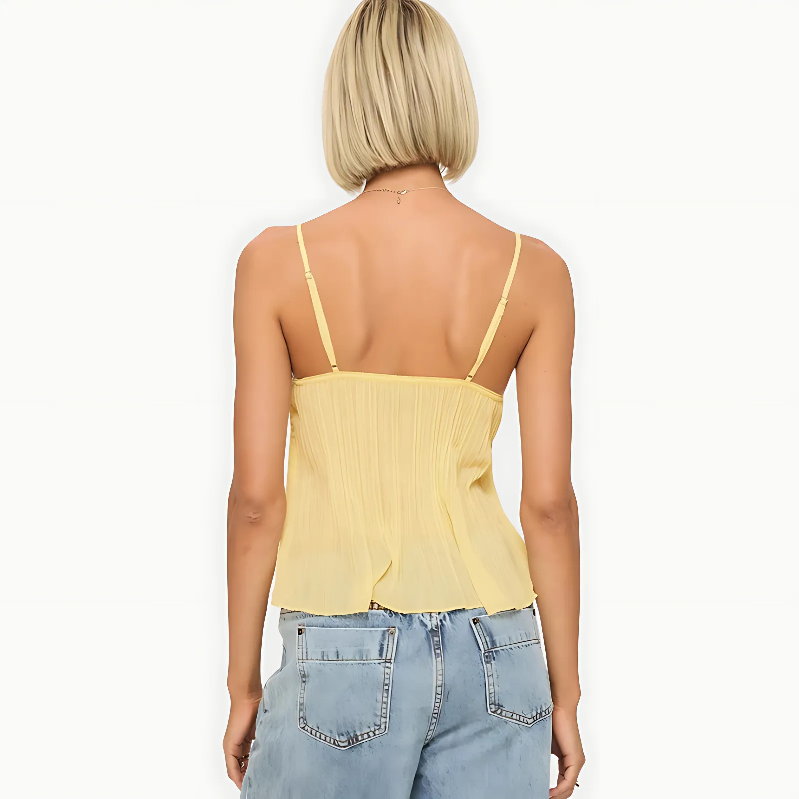 SatinEase™ Pleat Cami Top
