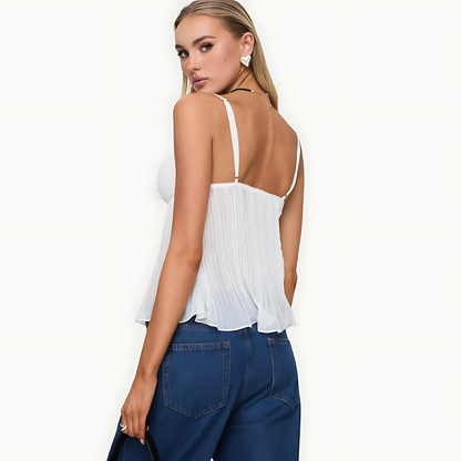 SatinEase™ Pleat Cami Top