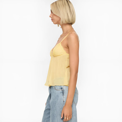 SatinEase™ Pleat Cami Top
