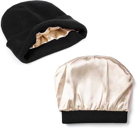 LuxeWrap™ Silk Lined Beanie