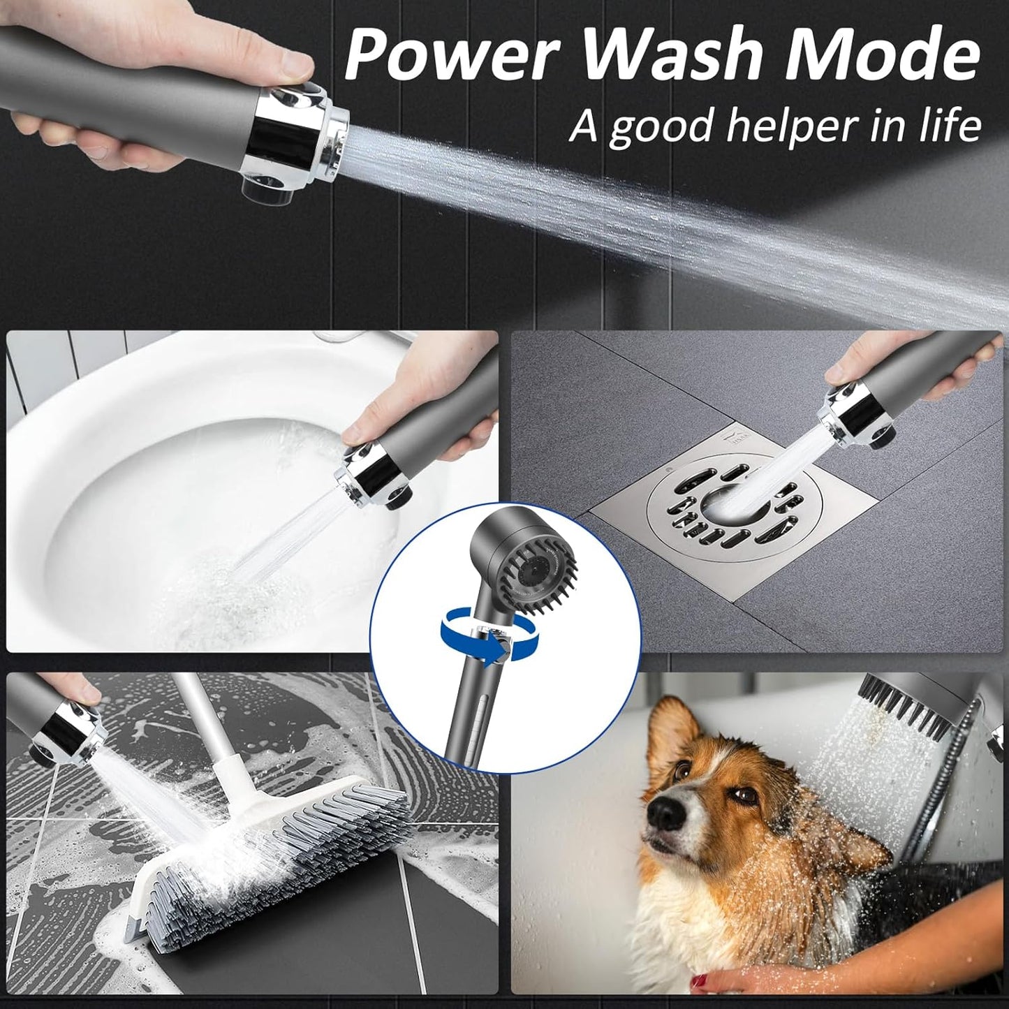 Pure Water Pro™ Filtered Shower Head