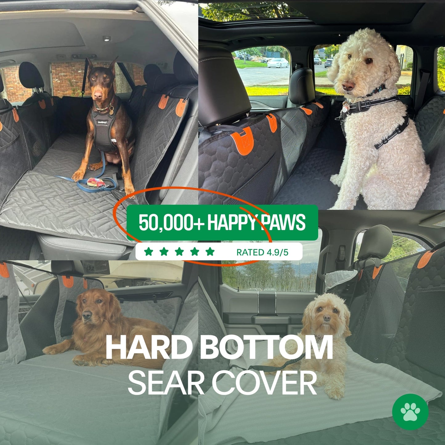 CleanComfort™ Hard Bottom Seat Cover