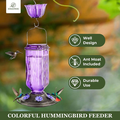 Glass Hummingbird Feeder™