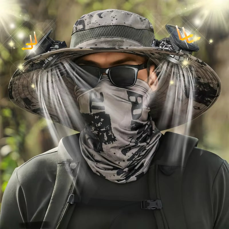 CoolBreeze™ Solar Fan Hat