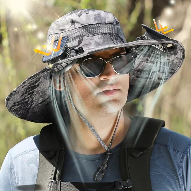 CoolBreeze™ Solar Fan Hat