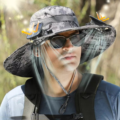 CoolBreeze™ Solar Fan Hat