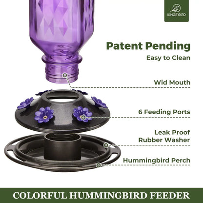 Glass Hummingbird Feeder™