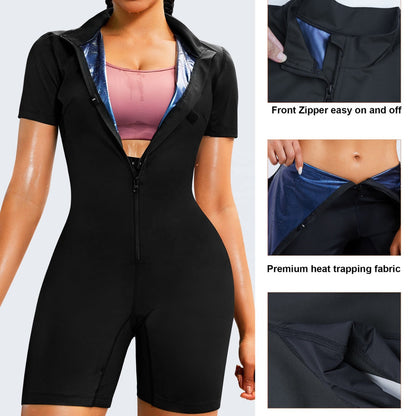 SheCurve™ Women's Full Body Shapewear Sauna Suit