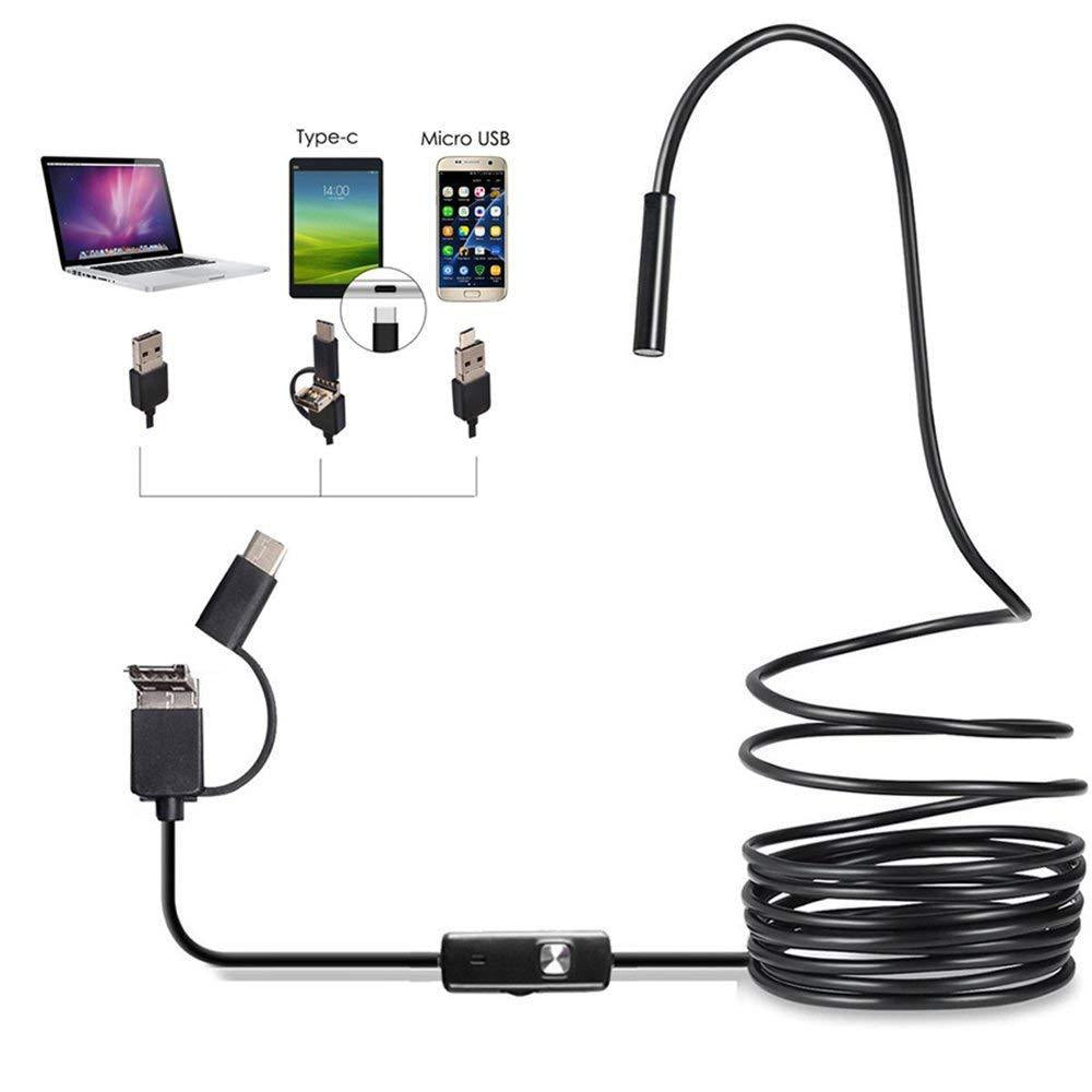 TwistView™ High-Resolution Waterproof Endoscope Camera