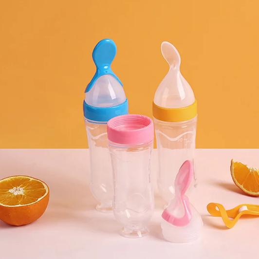 Baby Bottle Spoon Feeder Set™