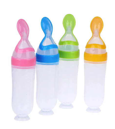 Baby Bottle Spoon Feeder Set™