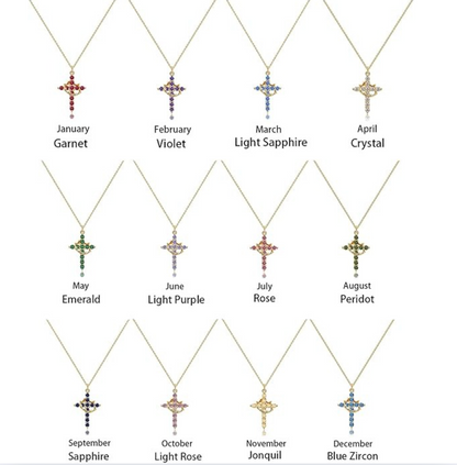 The Forever Birth Stone Necklace