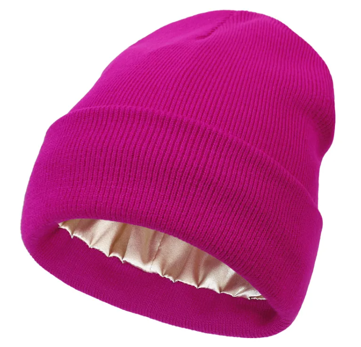 LuxeWrap™ Silk Lined Beanie