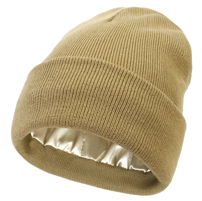 LuxeWrap™ Silk Lined Beanie