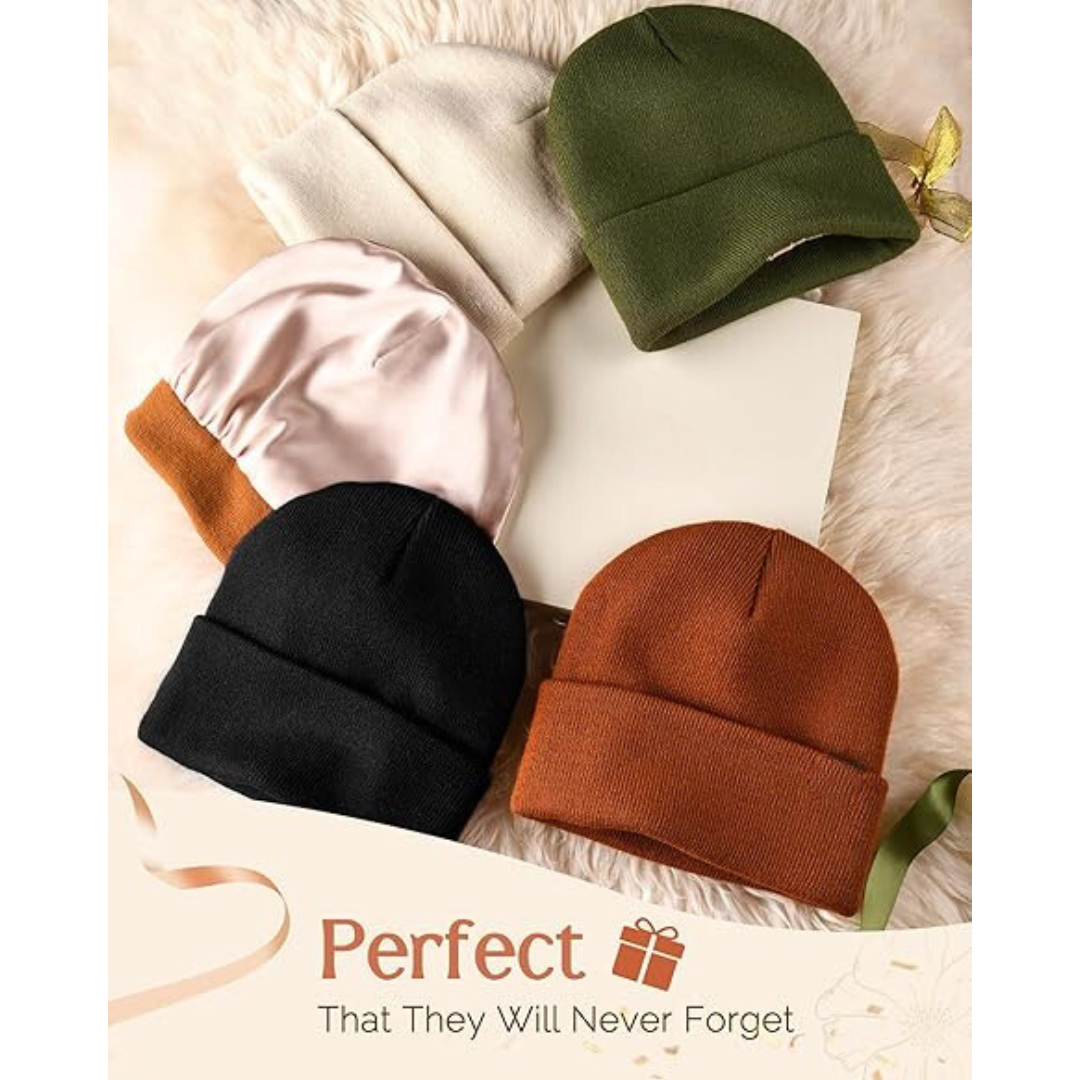 LuxeWrap™ Silk Lined Beanie