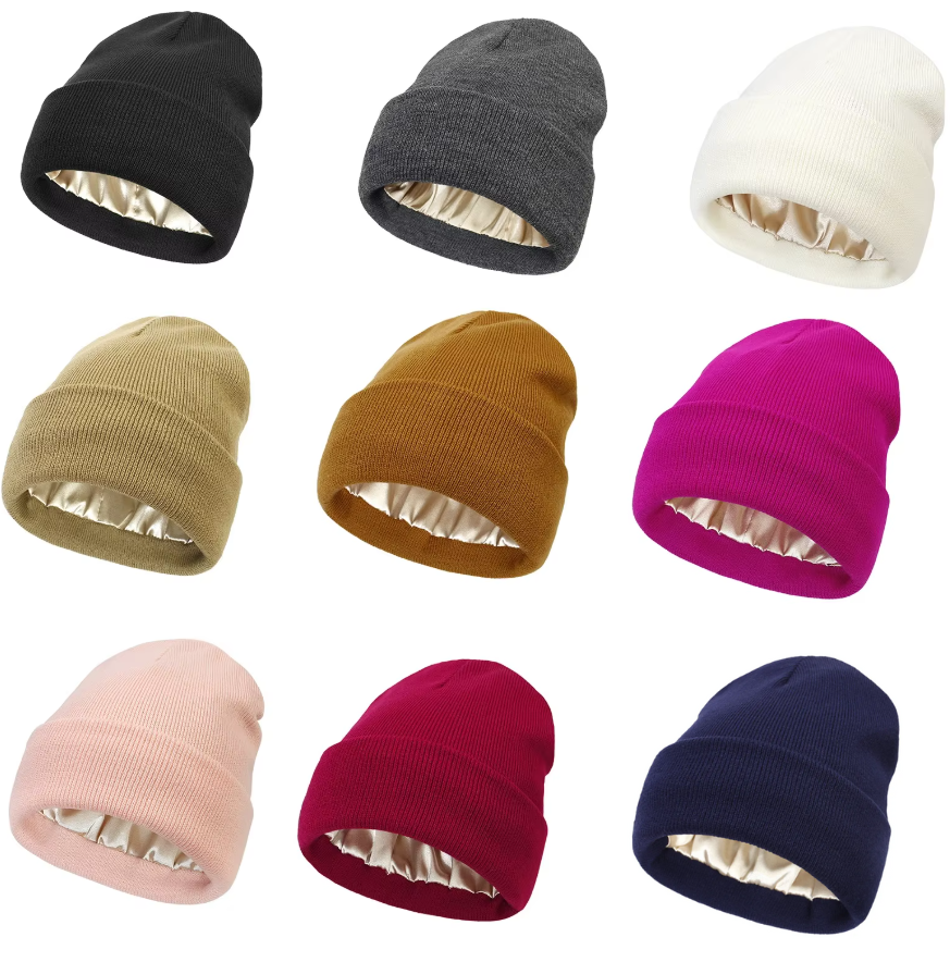 LuxeWrap™ Silk Lined Beanie