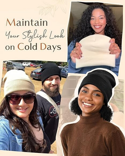 LuxeWrap™ Silk Lined Beanie