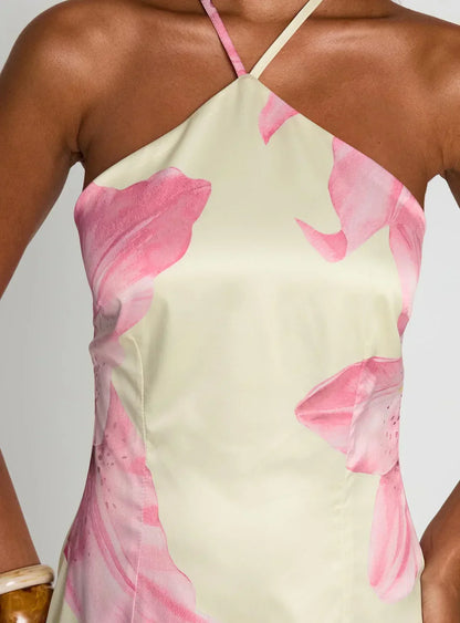 Rosé Mirage Mini Dress